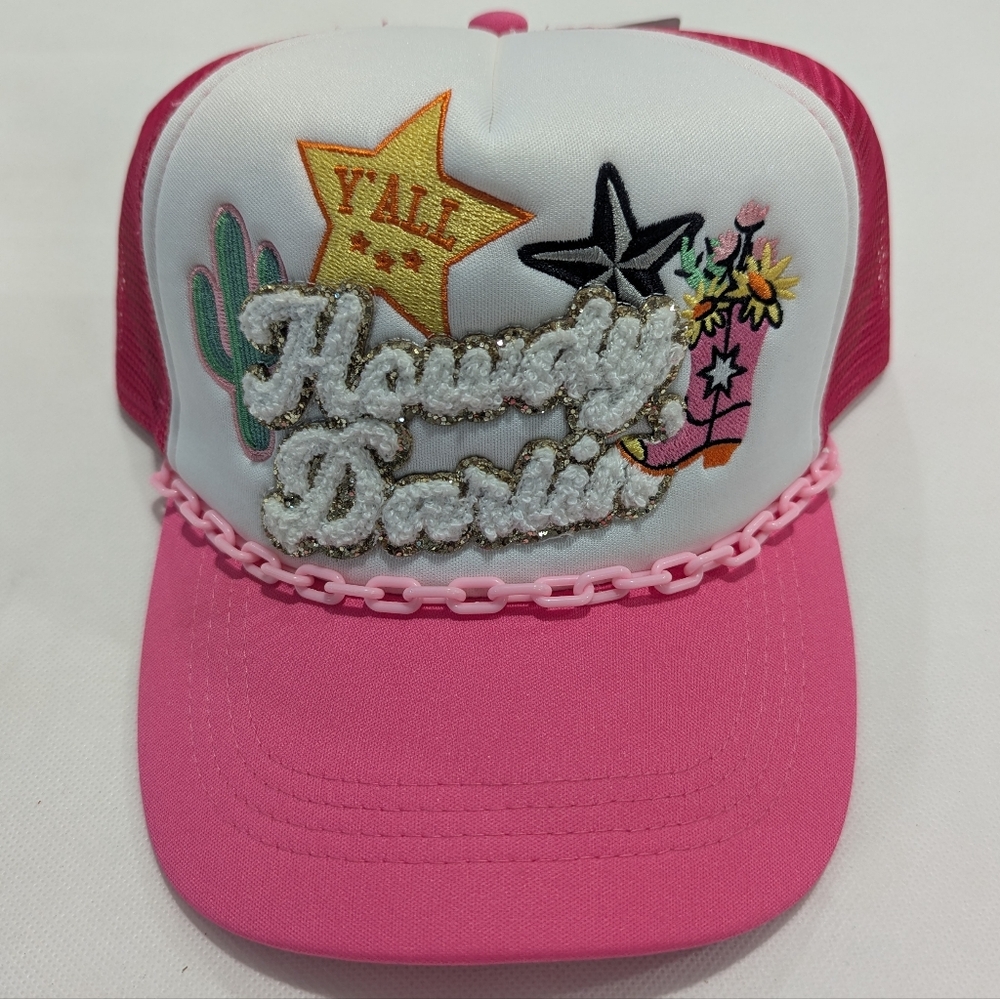 Howdy Darlin' Y2K Vibe Unisex Mesh Snapback Brand New